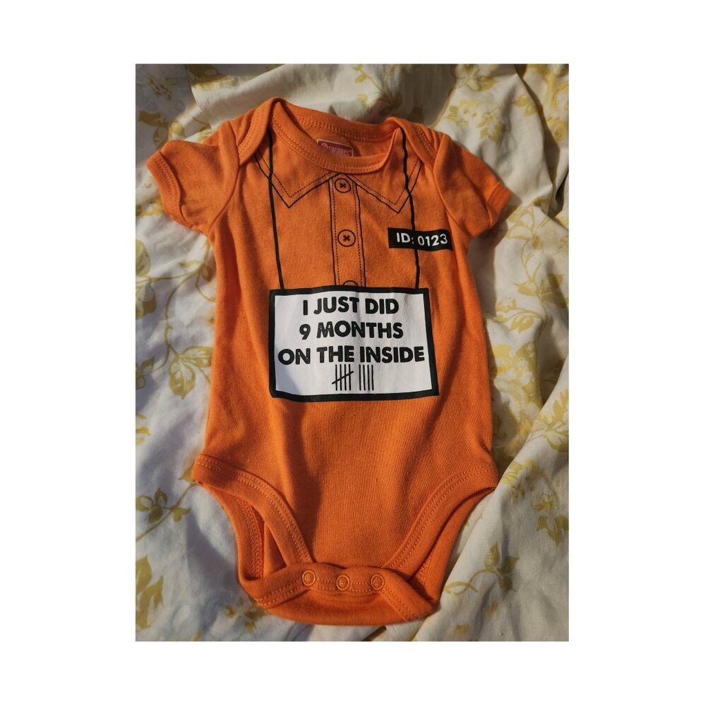 Swigglers Orange onsie